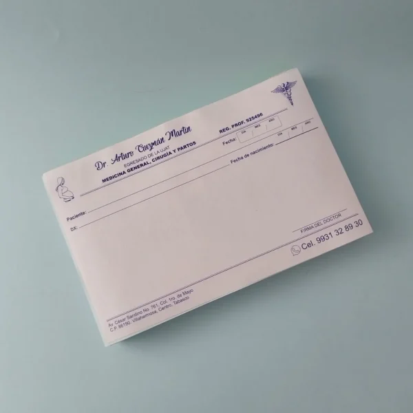 Recetario médico